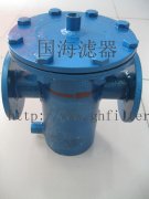 DN250公称直径—大口径篮式过滤器系列——国海滤器